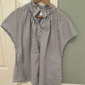 Women’s  Blue Striped Shirt
